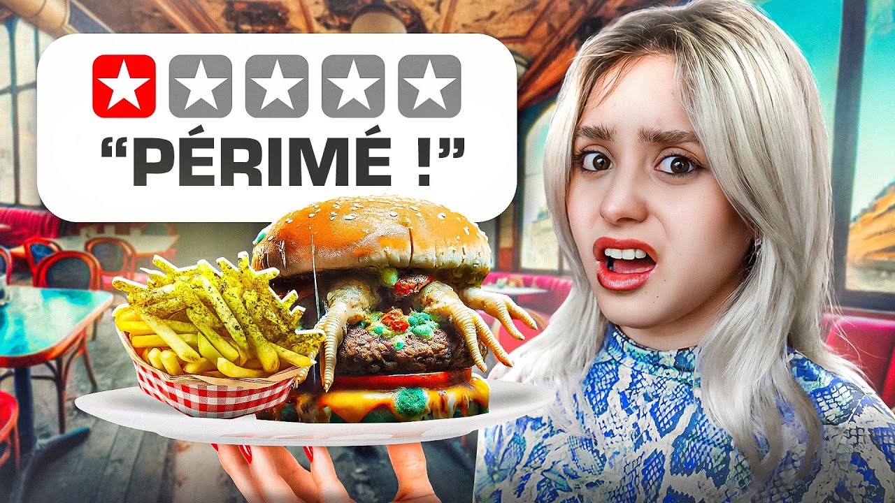J'AI TESTÈ LES PIRES RESTAURANTS DE PARIS ! (notés 1 étoile)