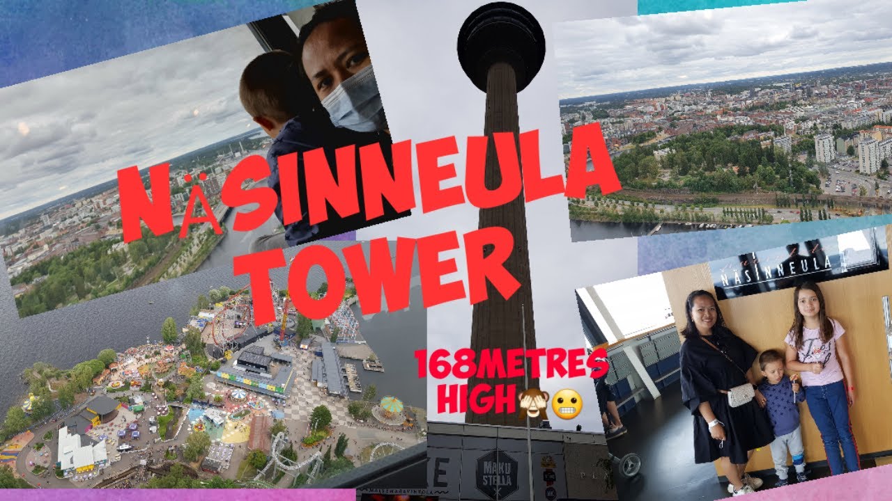 AMAZING VIEW FROM NÄSINNEULA TOWER(the tallest tower in Finland)/FiNoyMamaChannel