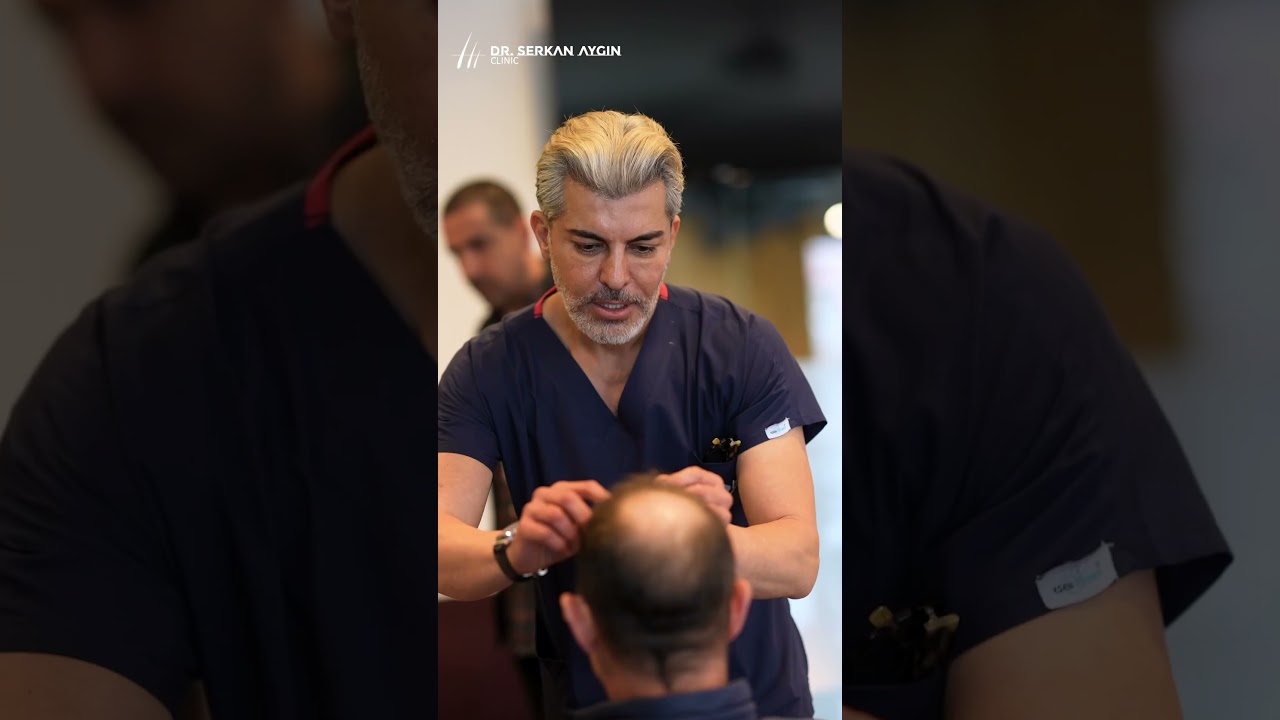 You&rsquo;re watching the MASTER AT WORK! 🤩 #drserkanayginclinic #hairtransplant