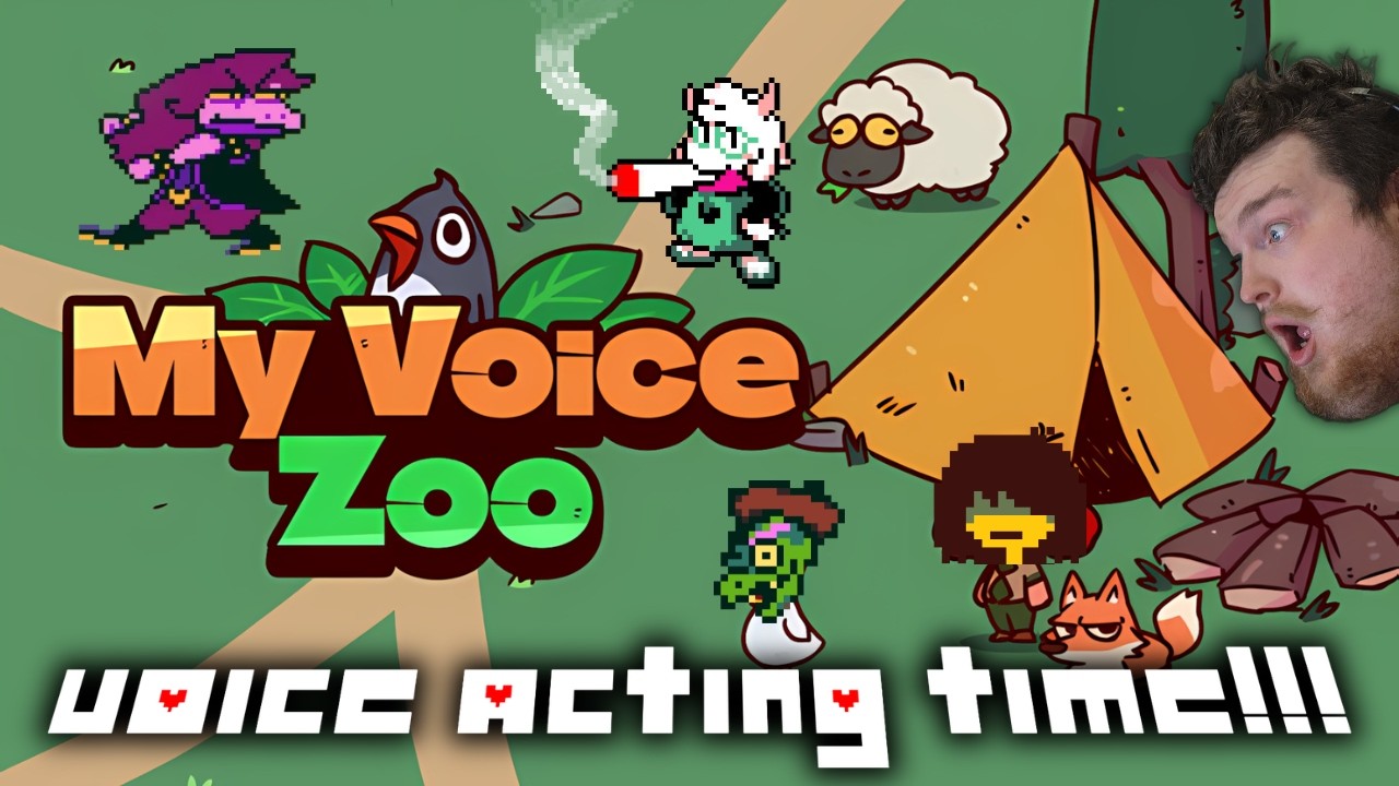 TIME TO DO DELTARUNE VOICES AND MEMES - My Voice Zoo  - Part 1