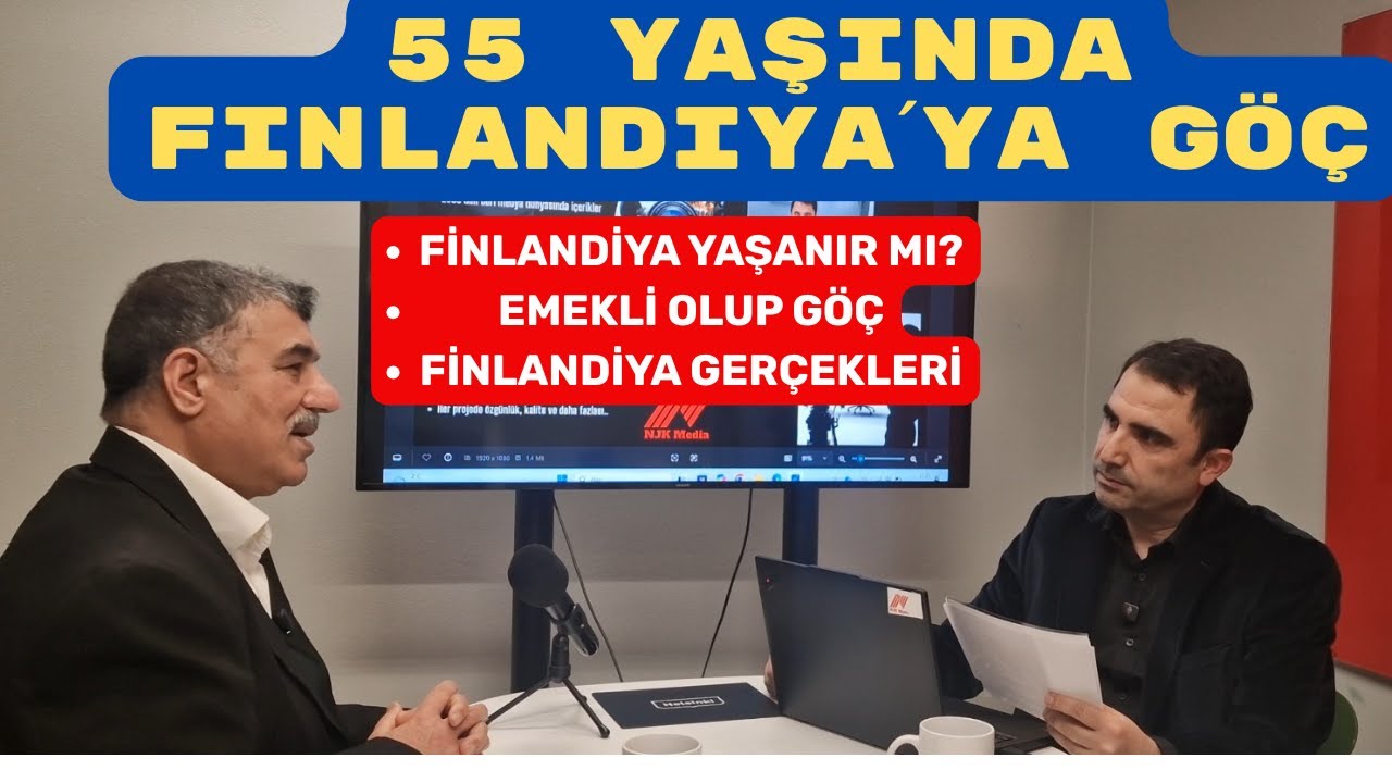 Finlandiya Gündemi #2 | 55 Yaşında Finlandiya’ya Göç | Emekli Olduktan Sonra Finlandiya’ya Gelmek