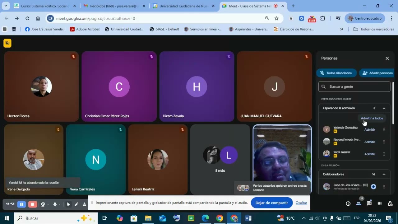 Clase de Sistema Político 4