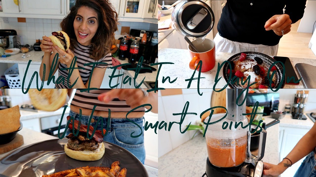 What I Eat In A Day On Weight Watchers WW Smart Points | Natasha Summar
