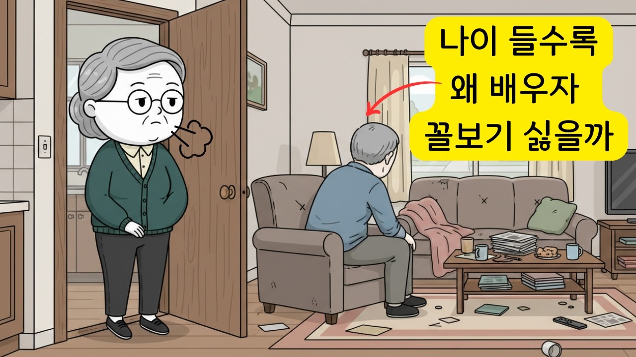 왜 나이 들수록 배우자가 꼴보기 싫을까