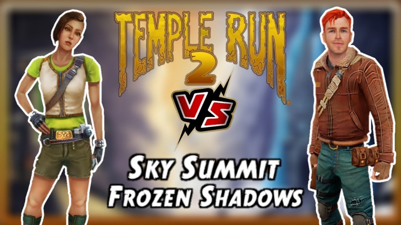 Maria Selva VS Guy Dangerous Aviator | Sky Summit VS Frozen Shadows Temple Run 2