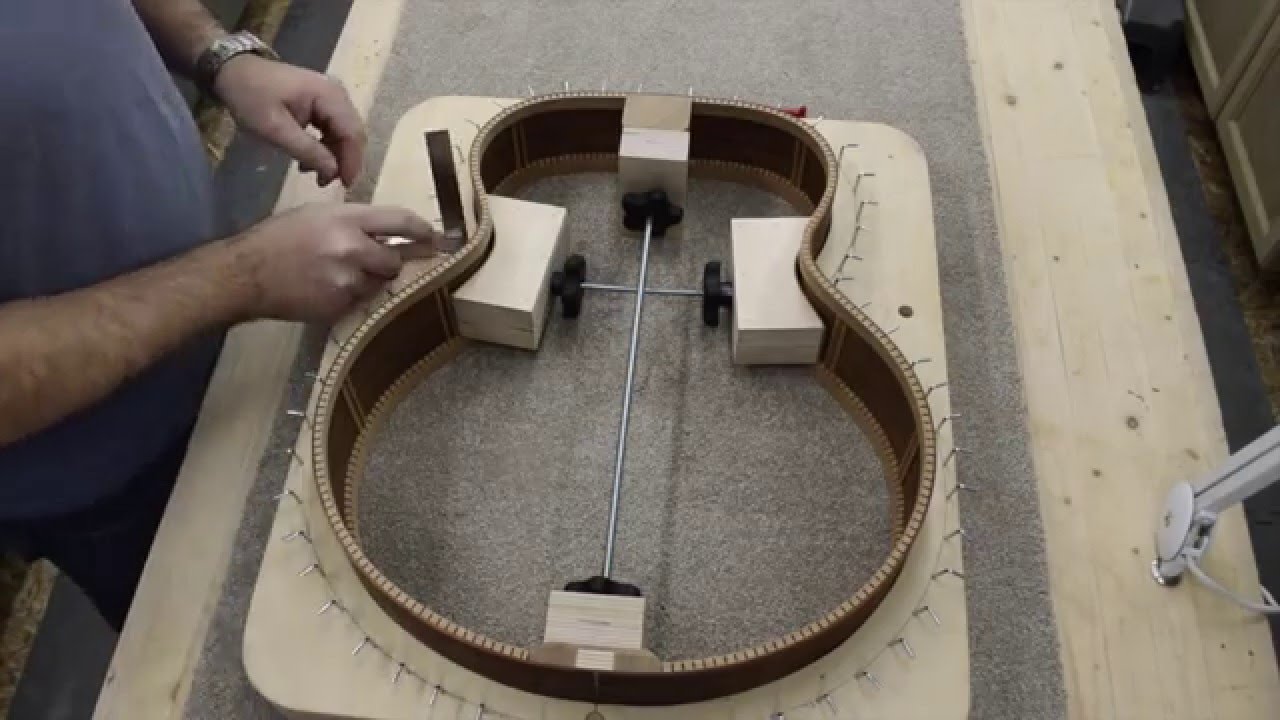 Spreader Bars - Luthier jig for bracing an acoustic guitar rim