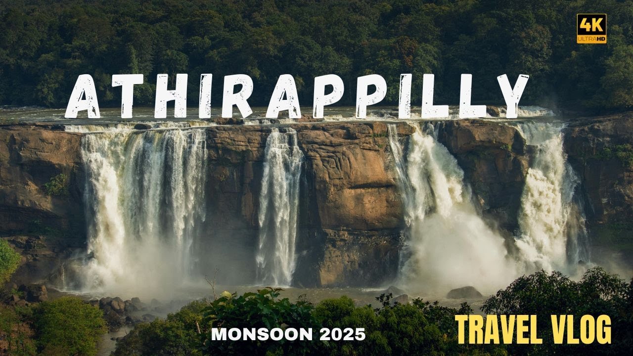 INCREDIBLE 'ATHIRAPPILLY WATERFALLS' | MONSOON 2025 | IN KERALA | Malayalam VLOG
