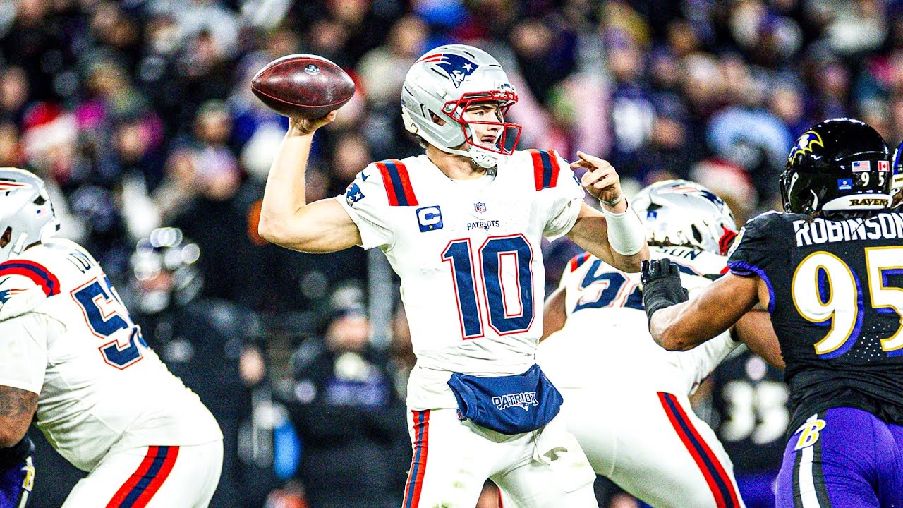 GAME HIGHLIGHTS: Drake Maye Throws for 380 Yards & 2 TDs in Win vs. Ravens | Patriots Week 16