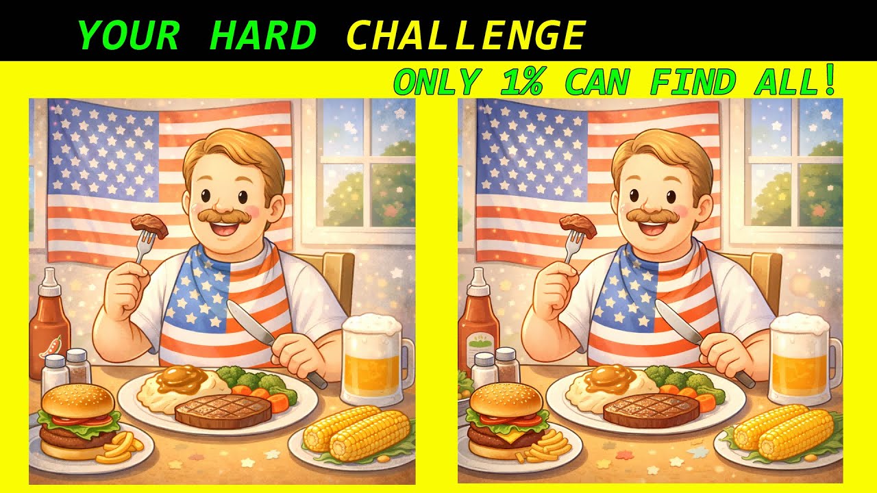 Spot the Difference (Episode 4)|  Enhance Concentration in a 10-Minute Brain Workout!