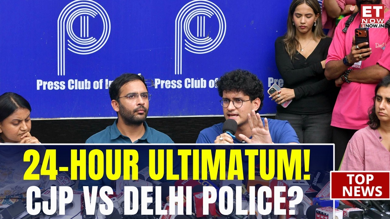 Delhi Police vs Protesters! CJP Issues 24-Hour Deadline Over Jantar Mantar Restrictions | ET Now