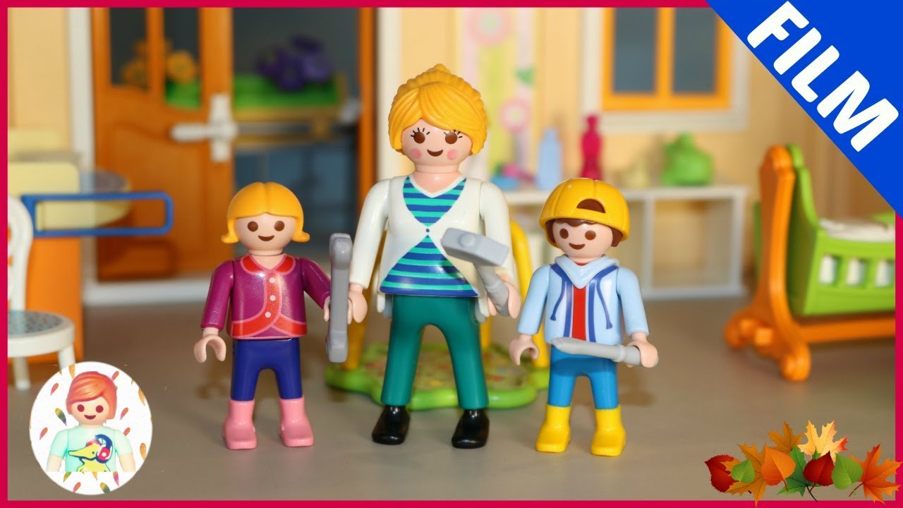 Playmobil Film deutsch  - Das Babyzimmer - PlaymoGeschichten - Kinderfilm - Familie Fröhlich