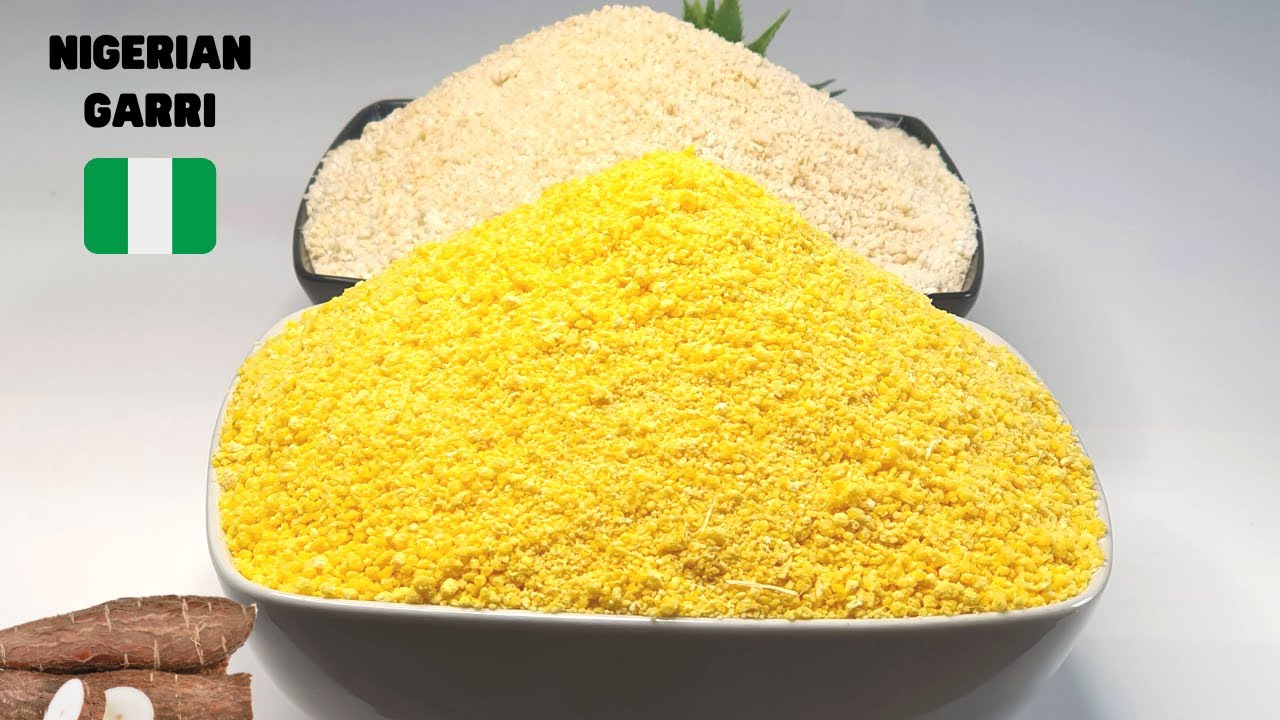 How To Make Nigerian Garri From Scratch!