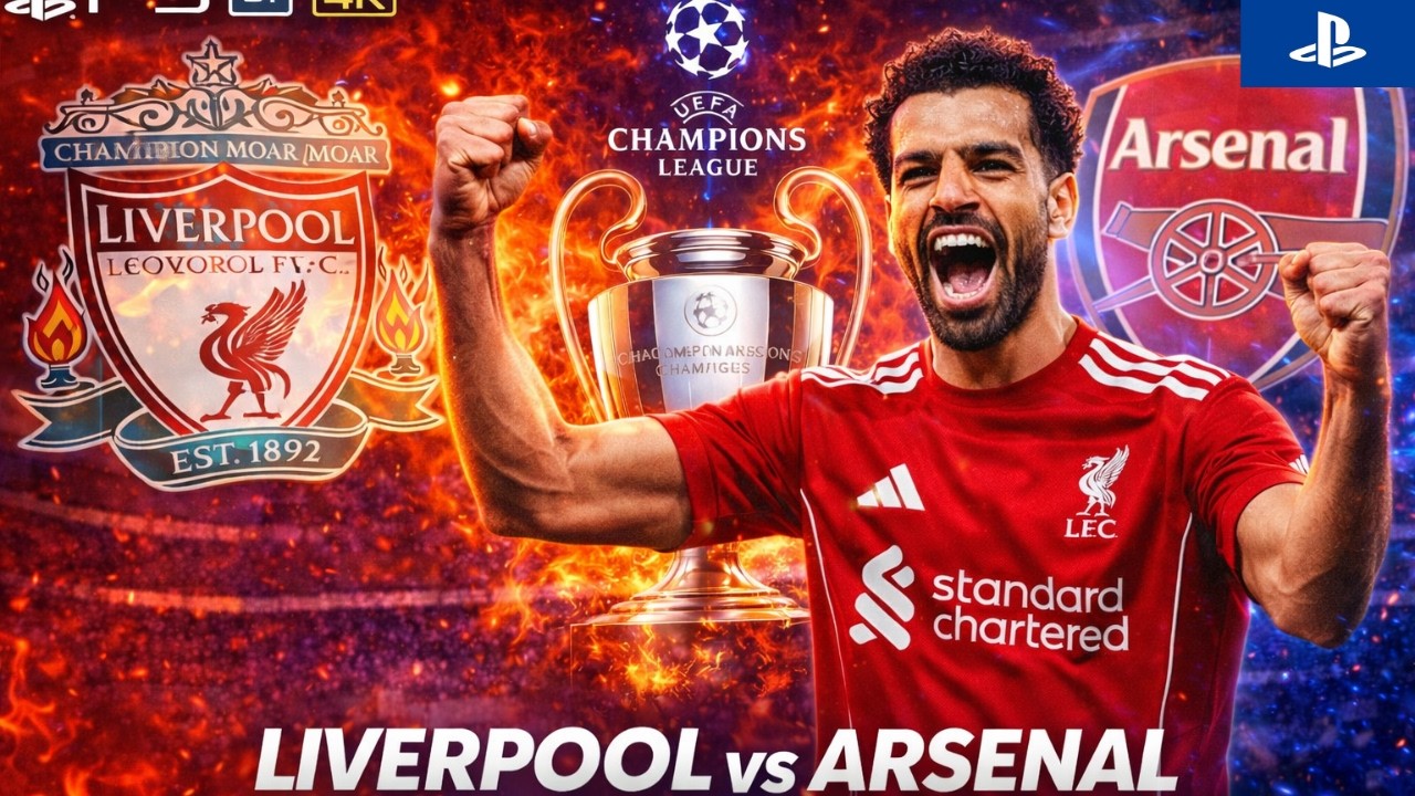FC 26 – Liverpool vs Arsenal  | Finale de l’UEFA Champions League 4K