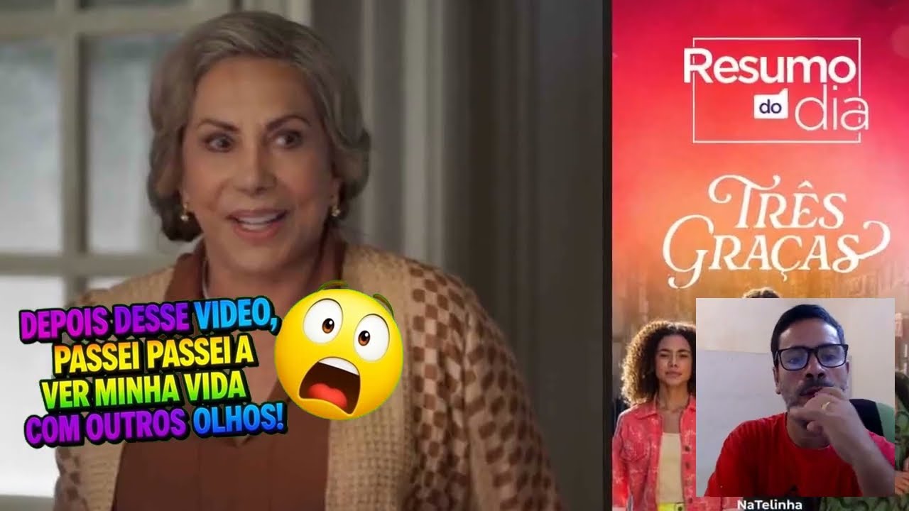 Resumo de ‘Três Graças’  Capítulo de segunda 26 01 2026