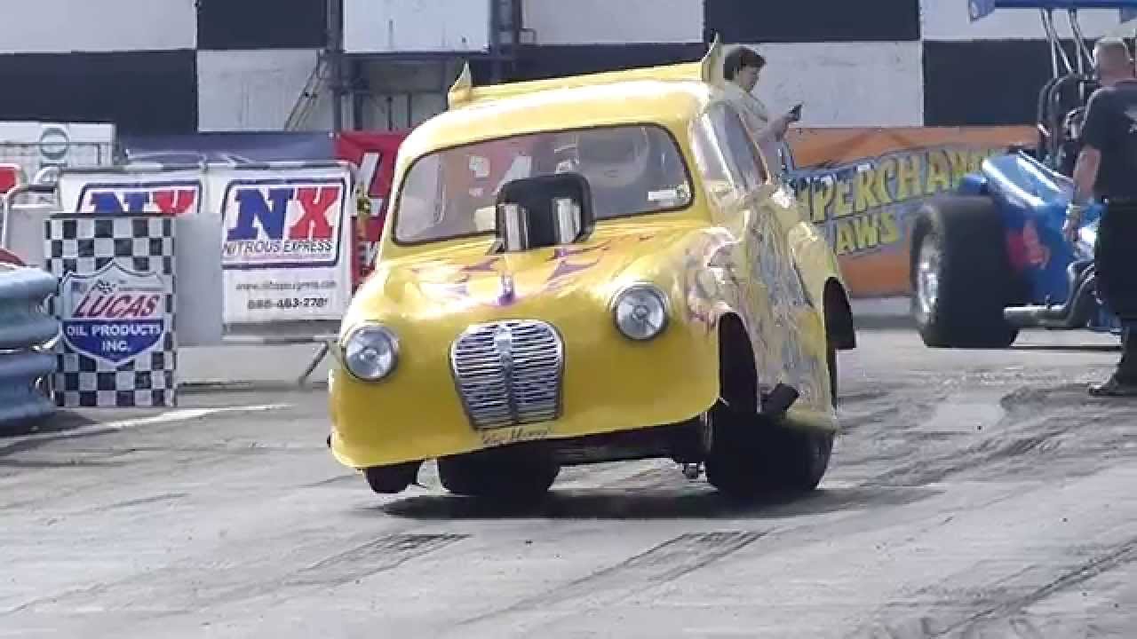 Shakespeare County Raceway 2015 NSRA Hot Rod Drags, Off the start line