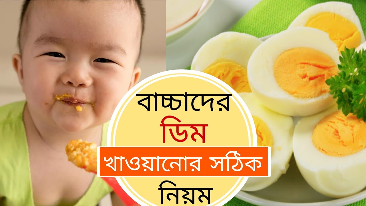 বাচ্চাদের ডিম খাওয়ানোর নিয়ম/Egg Recipes For Your Babies(6 To 12 Months)/Gain Baby Weight With Egg