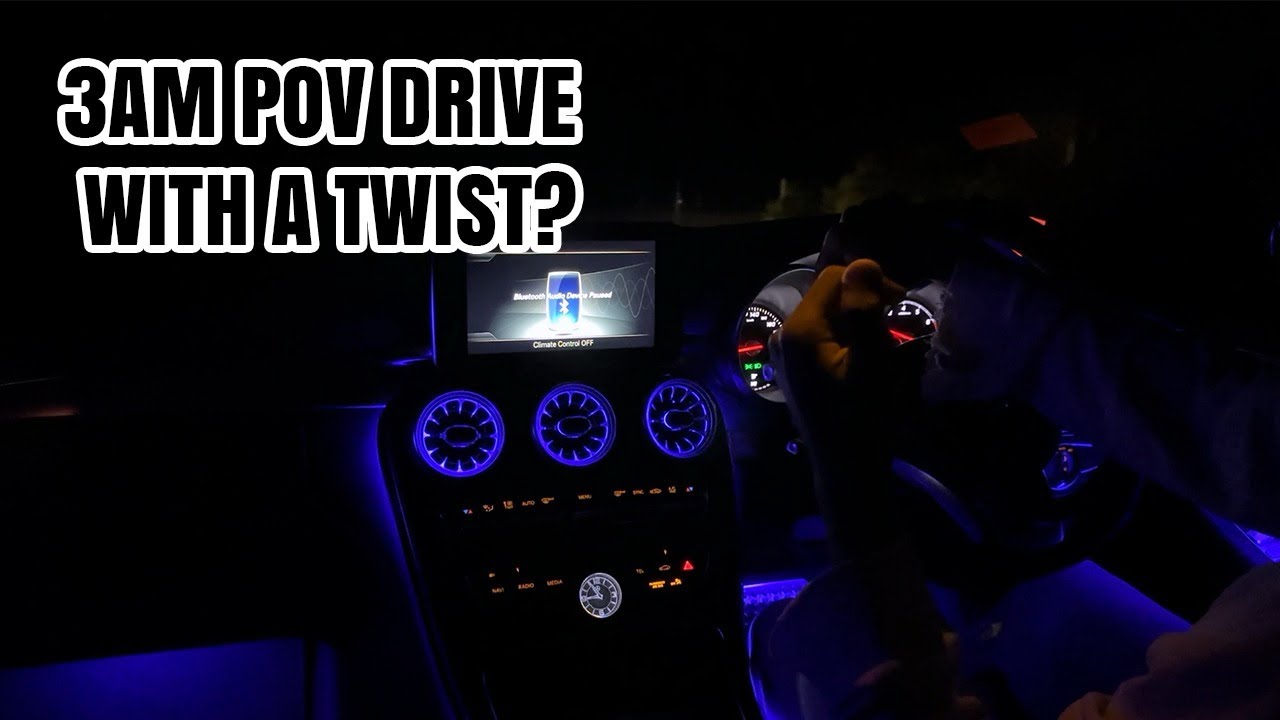 First POV Drive in 2 Months — Raw Night Drive with Commentary!