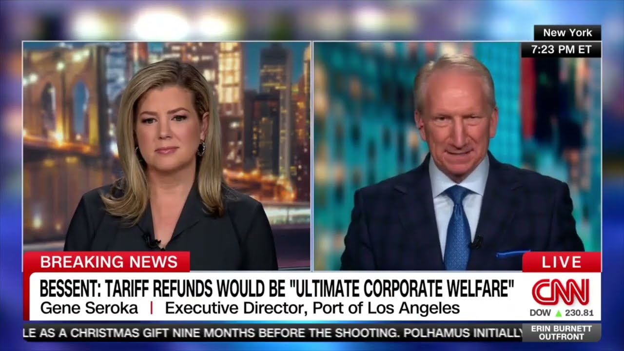 Executive Director Gene Seroka on CNN Erin Burnett OutFront with Brianna Keilar (Feb. 20, 2026)