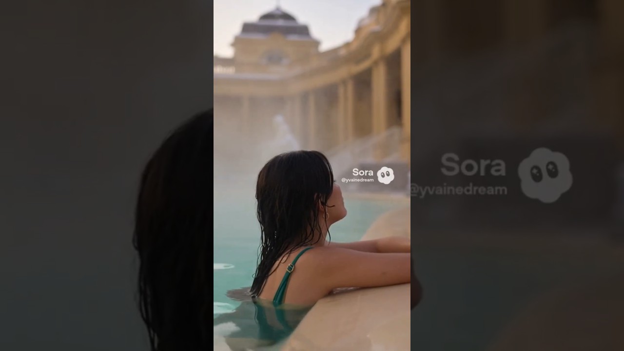 Soaking in centuries of warmth ♨️ Budapest’s timeless thermal baths