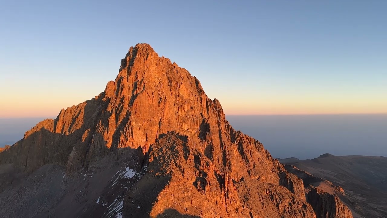 Climbing Mount Kenya