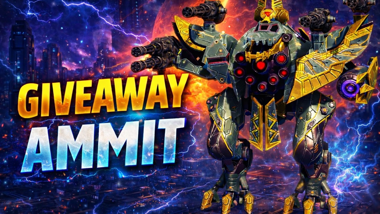 New AMMIT Giveaway - War Robots #WarRobots