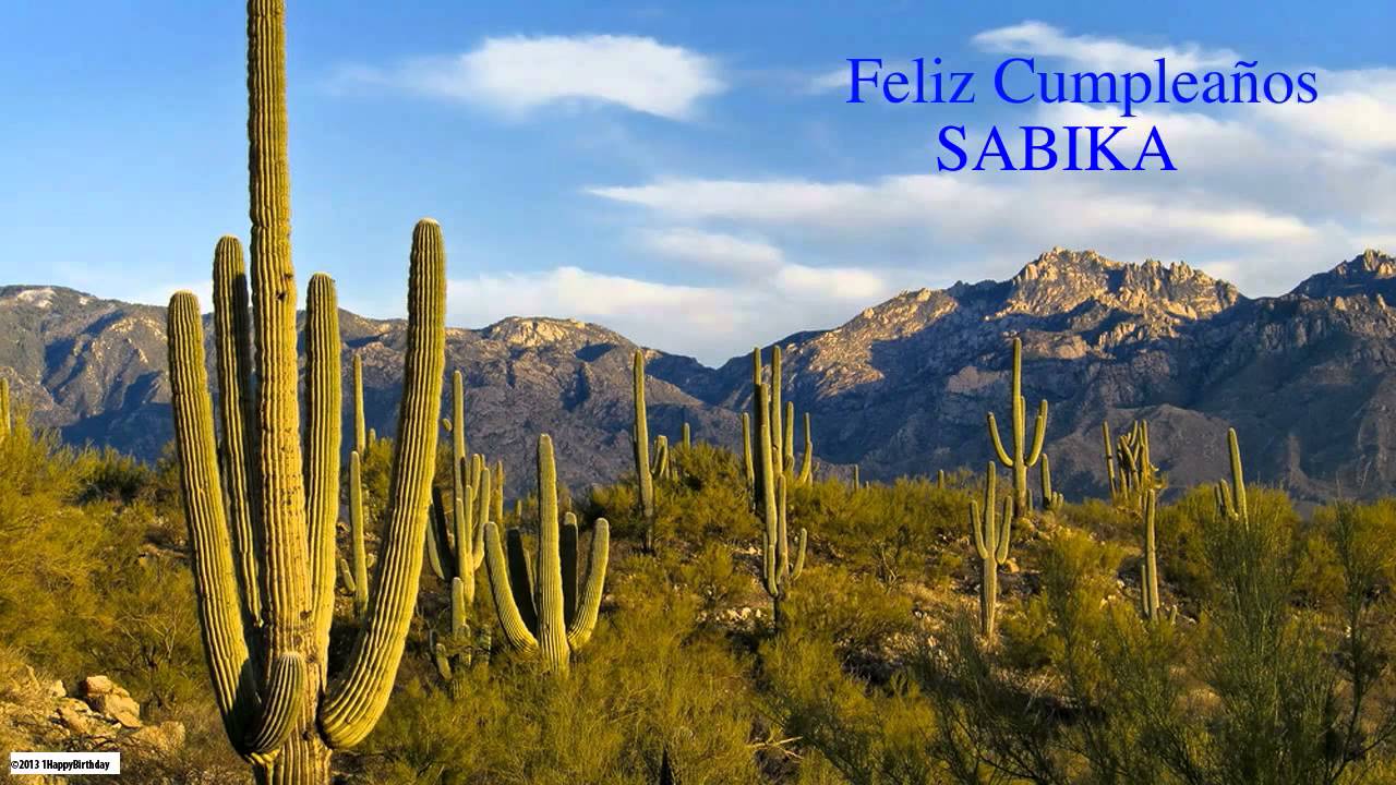 Sabika  Nature & Naturaleza - Happy Birthday