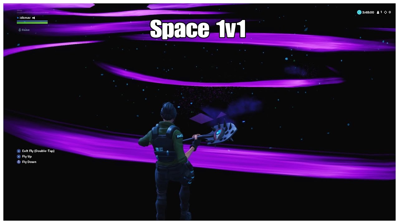 Space 1v1 Map (New 1v1 Map)