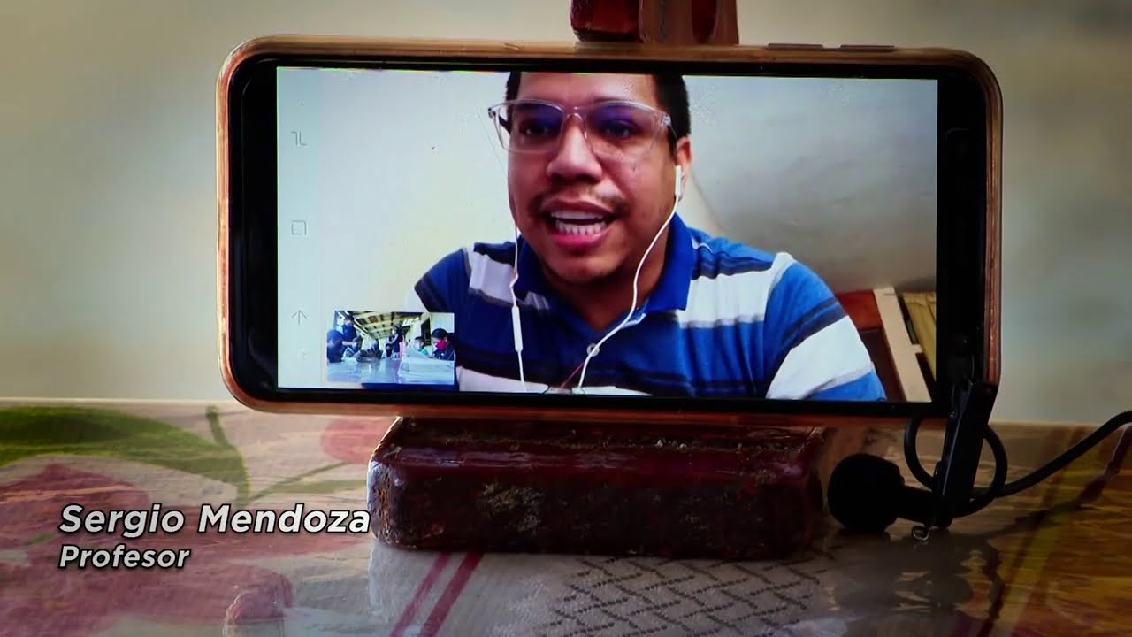 La única casa con internet del pueblo. Lo pusieron los papás de un niño y ahora es el aula de todos.