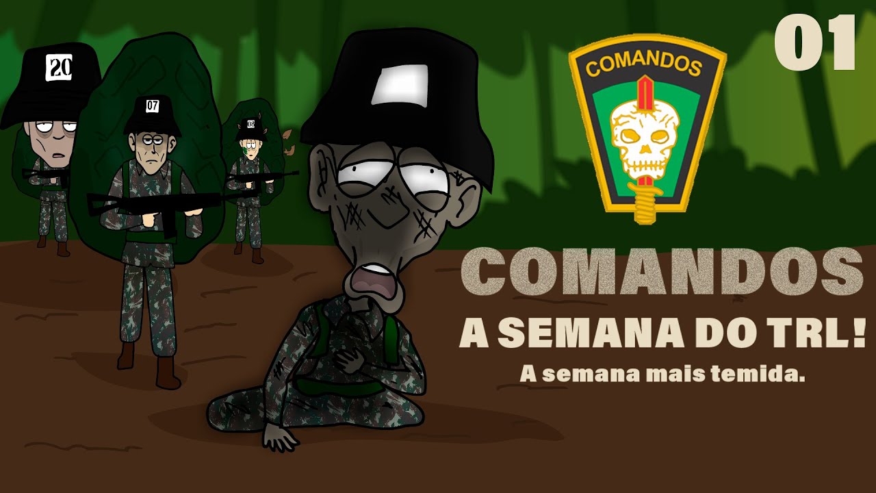 Sem água e sem comida...O TRL começa. Curso de Comandos #01 #caveira #militar #cursooperacional