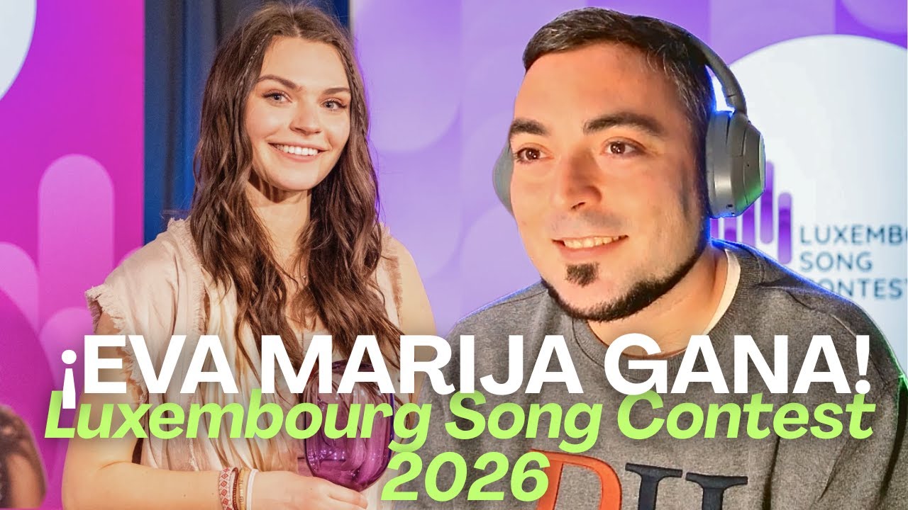 ¡Eva Marija gana el Luxembourg Song Contest! | Eva Marija - Mother Nature (Reacción en español)