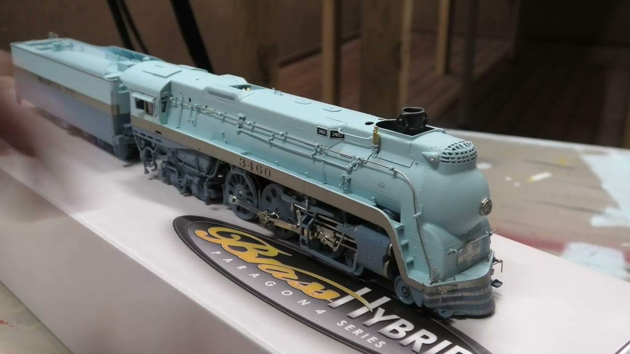 Обзор BLI HO BrassHybrid ATSF 4-6-4 'Blue Goose'