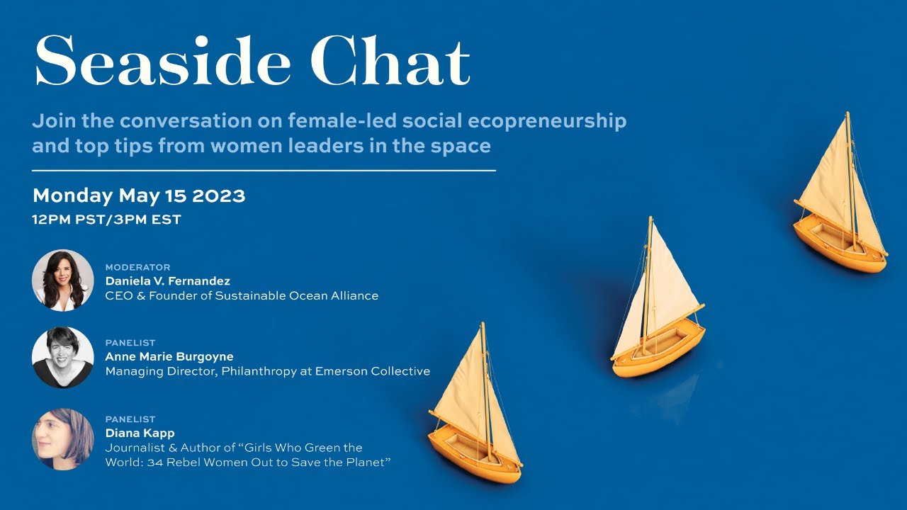 Seaside Chat with Daniela V. Fernandez: Women Leaders in the Ecopreneurship Space