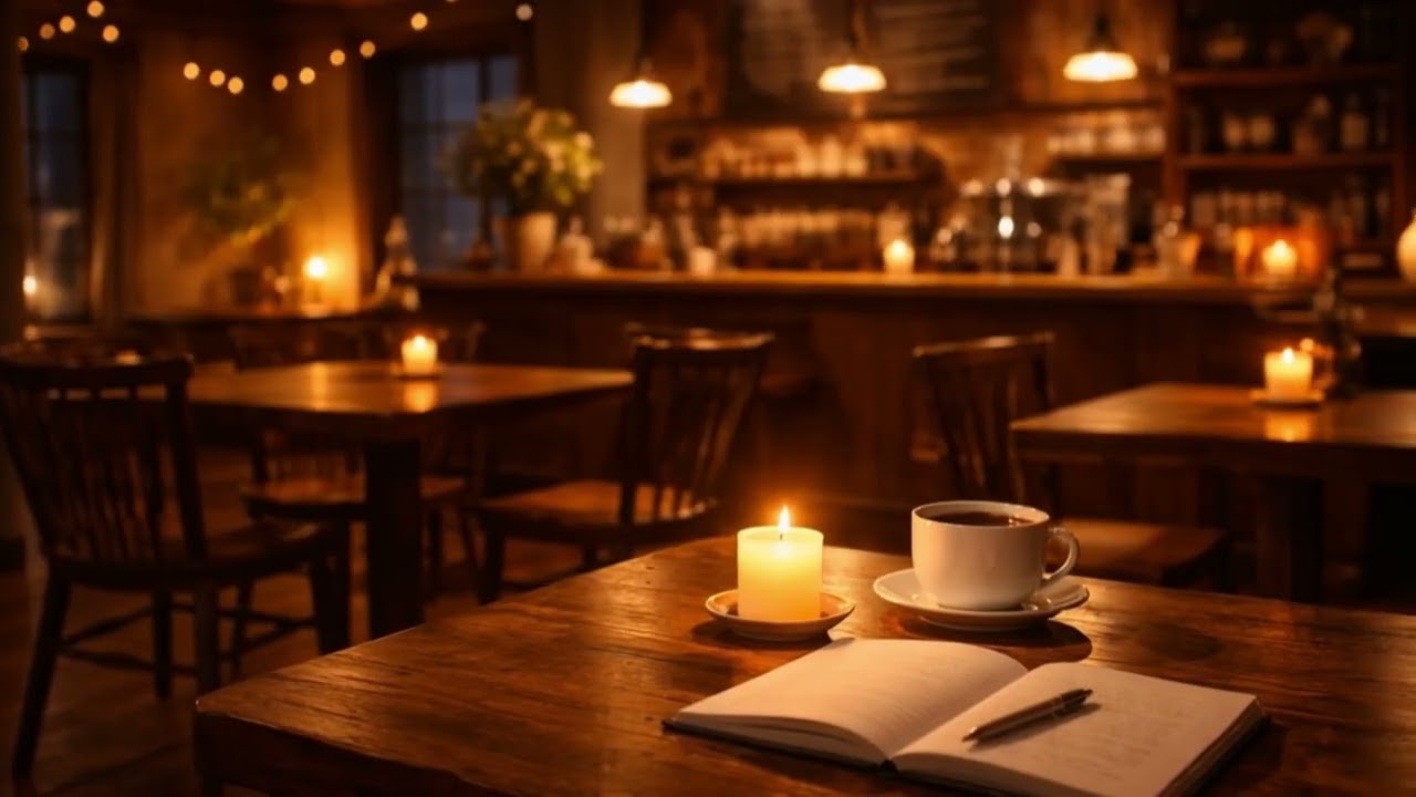 1 Hour Study Music | Cozy Café Interior | Deep Focus
