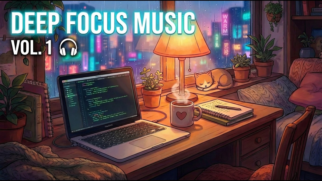 💿 Part 1: Logic & Architecture. Deep Focus Coding Music.