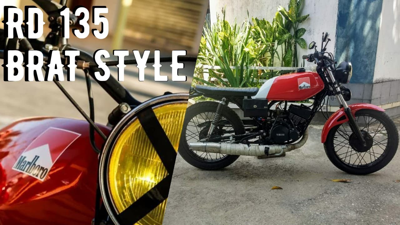 Yamaha RD 135 Cafe Racer, Bratstyle