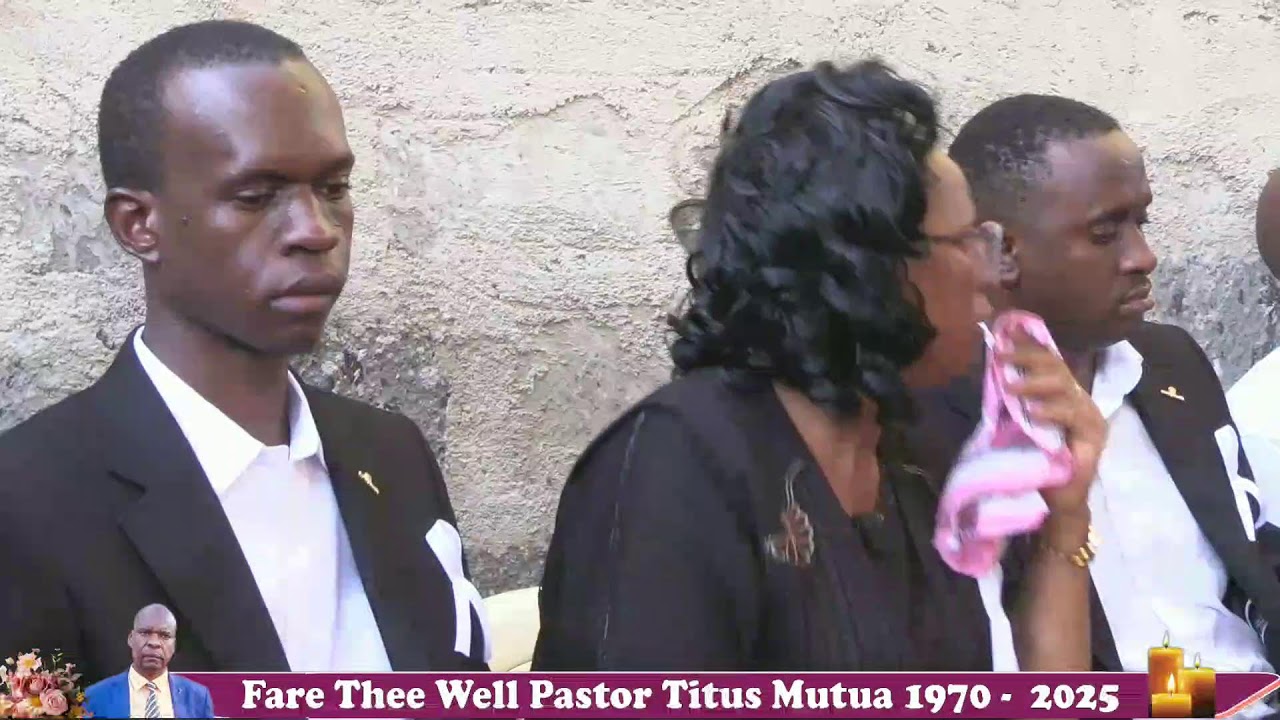 FARE THEE WELL PASTOR TITUS MUTUA