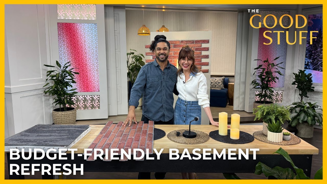 Budget-Friendly Basement Refresh | The Good Stuff with Mary Berg