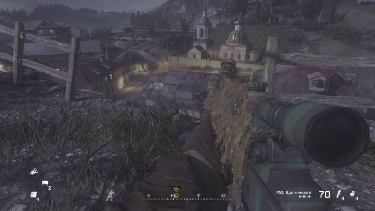 COD4 REMASTERED 2 TRICKSHOTS IN THE ROW!!!!!!!!!!