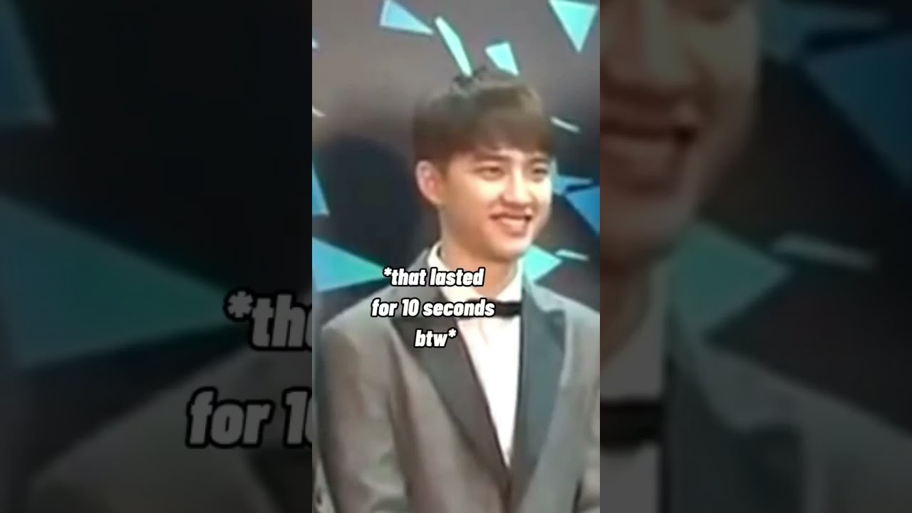Never forgetting Exo's most questionable interview