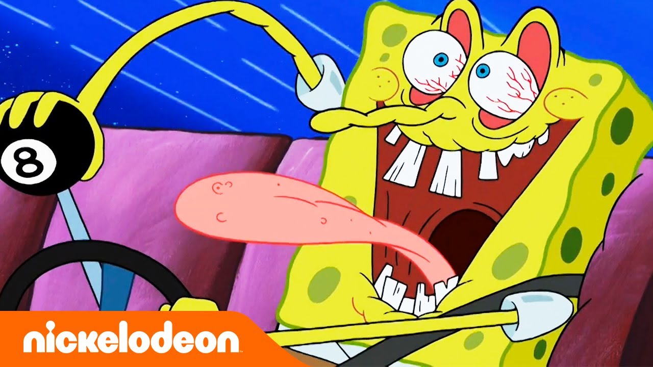 SpongeBob | Spongebob viene bocciato all'esame di guida... | Nickelodeon Italia