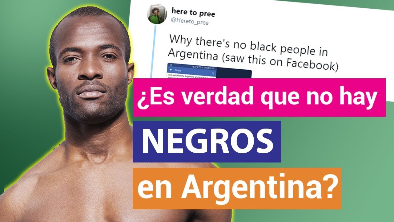 ¿Por qué NO HAY NEGROS en ARGENTINA? - TKM Explica