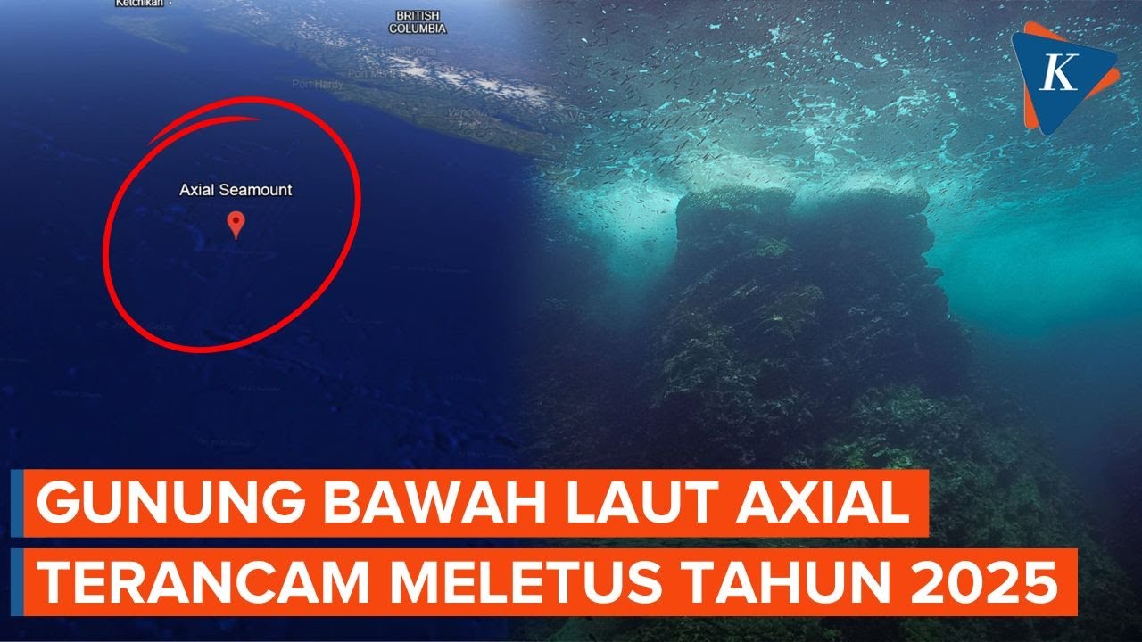 “Mengembang” seperti Balon Penuh Magma, Gunung Axial Diperkirakan Meletus Sebelum Akhir 2025
