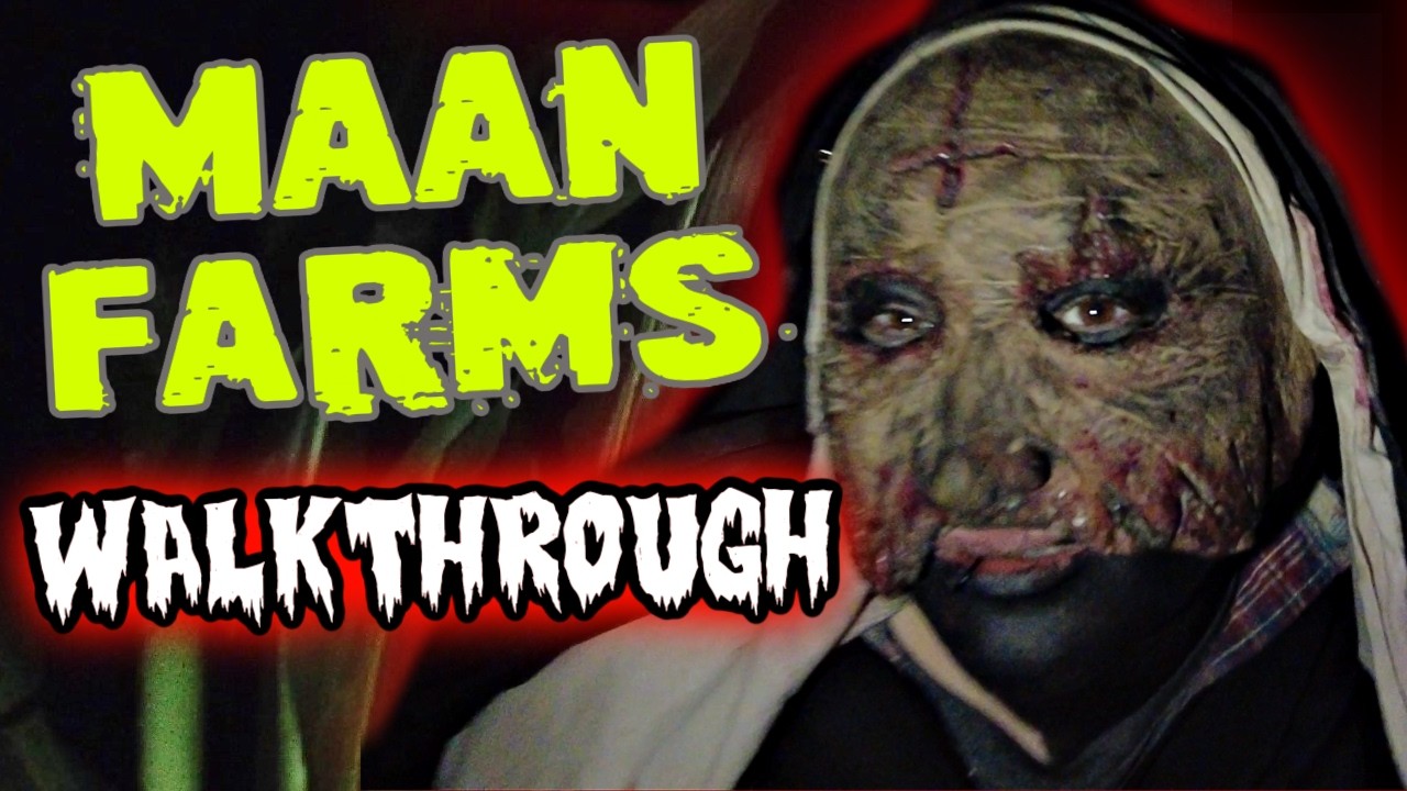 Самый страшный кукурузный лабиринт в Канаде? Ферма Maan с привидениями