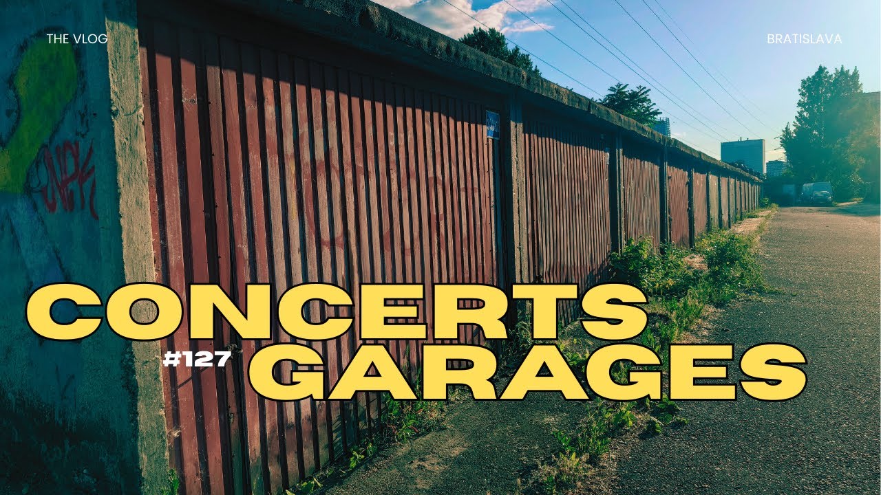 The Crawling – Vlog 127: Bratislava | Concerts in Garages