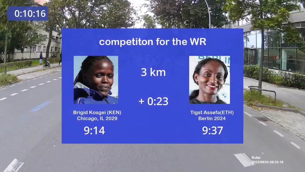 49th BMW Berlin Marathon 2023 - Full women's race  (dedicated to Christoph Kopp)