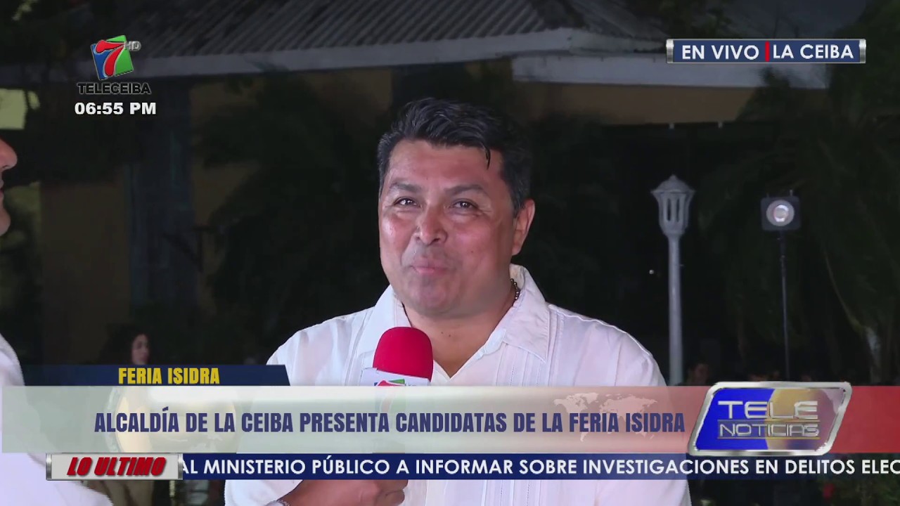 Alcaldía de La Ceiba presenta candidatas a la Feria Isidra 2026