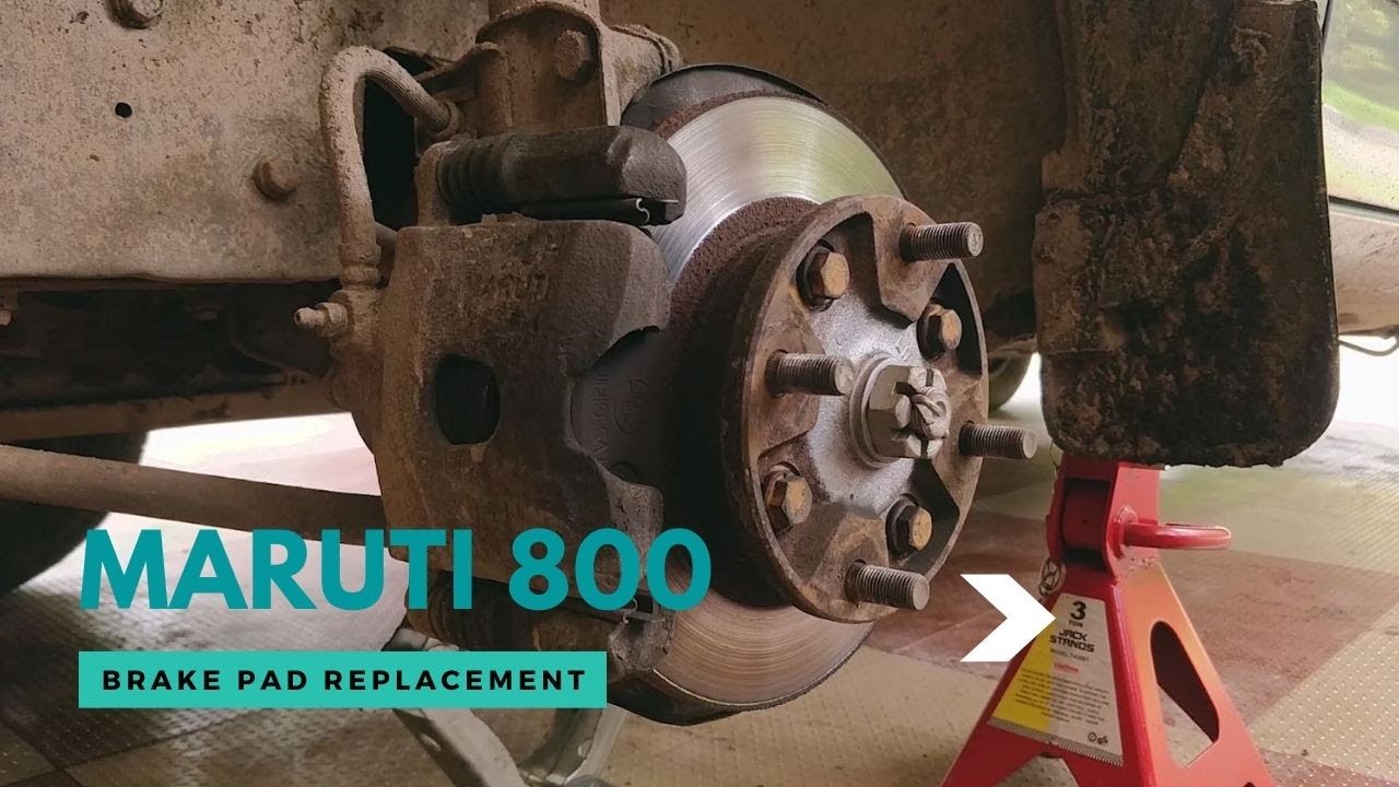 How to Replace Disc Brake Pads of Your Car at Home |Maruti 800 | DIY |