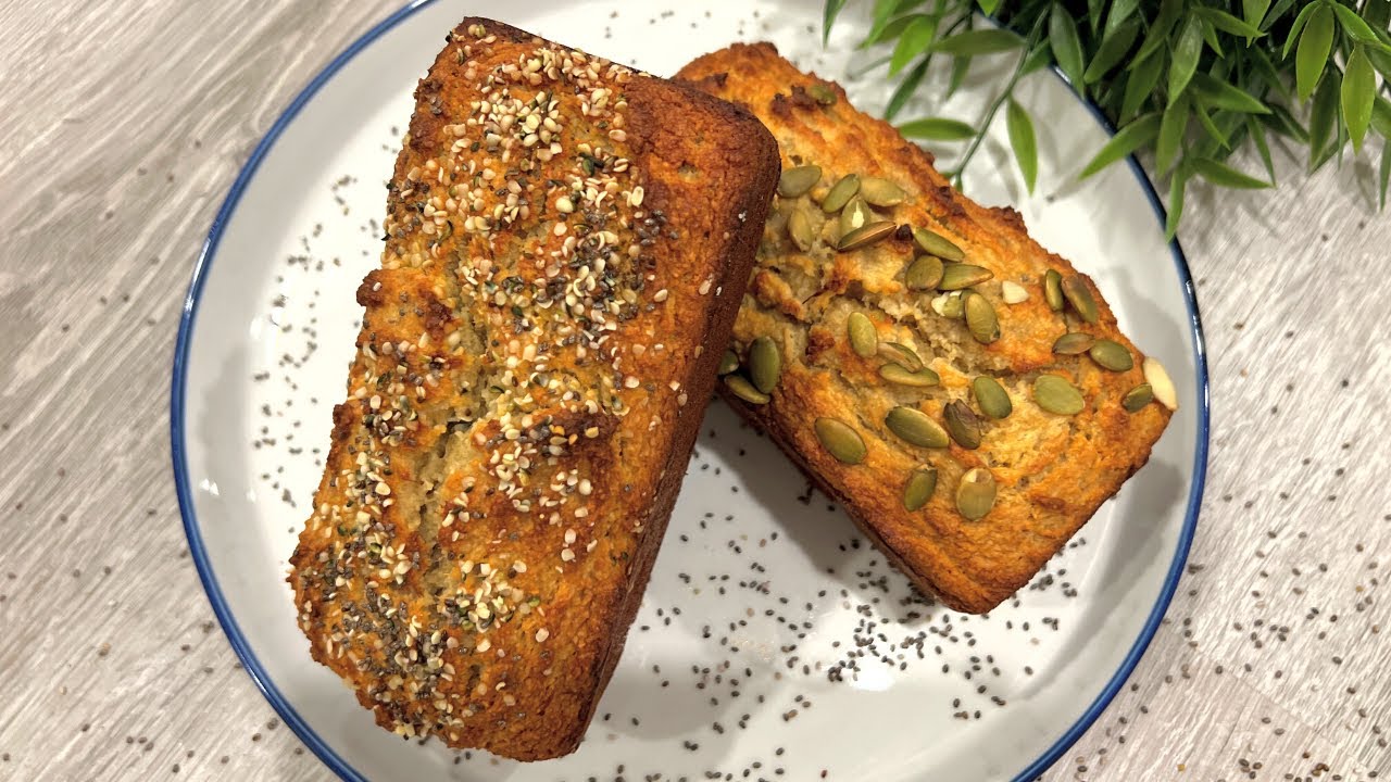 GLUTEN FREE Banana BREAD | with Almond Flour | Healthy and Quick Recipe | NO DAIRY | NO GELATIN