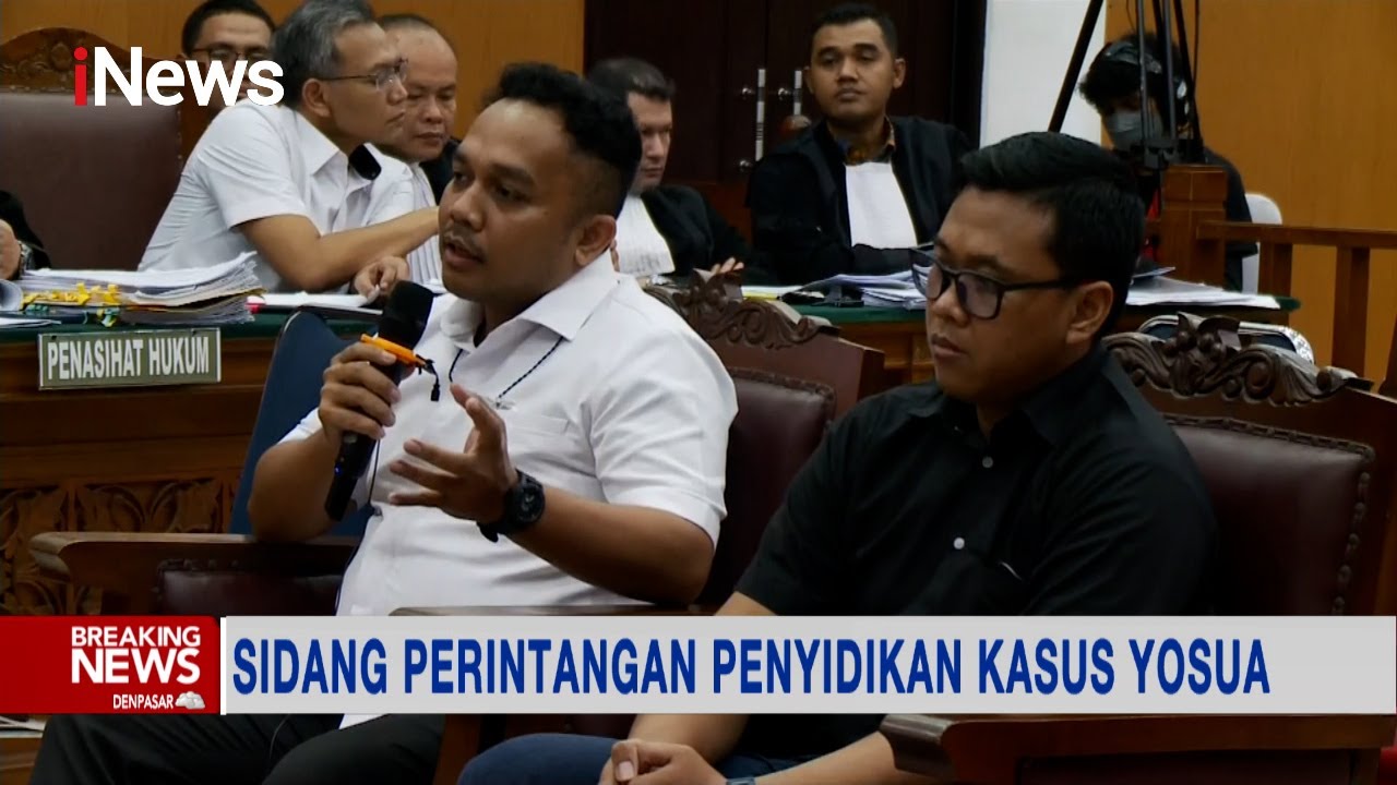 Keterangan Saksi Rifaizal Samual & Aris Yulianto di Sidang Kasus Brigadir J #BreakingNews 03/11
