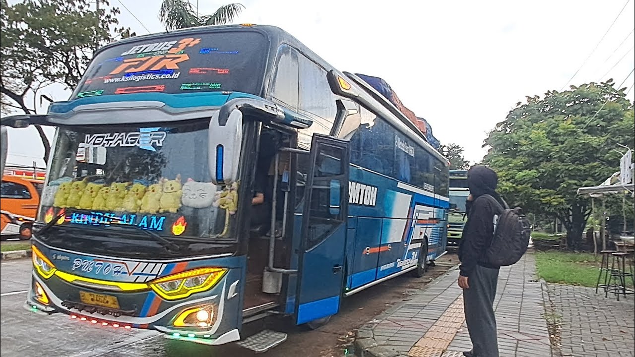 JOSSS PAKET TINGGI DI BUS PMTOH _ FJR👍FULL PENUMPANG..REJEKI PAK SOPIR DAN TOKE 